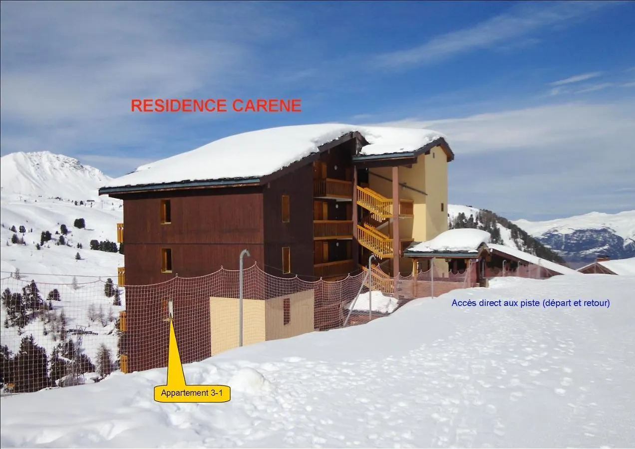 Appartement Charmant A La Plagne-Tarentaise Avec Balcon & Vue